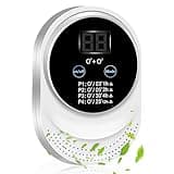 Luftreiniger Allergiker, Ozongenerator Geruchsneutralisierer für Räume, Air Purifier, Sterilisator Geruchskiller, Lonisator Luftreiniger Gegen Schimmel, Staub, Tierhaare, Formaldehyd und Geruch