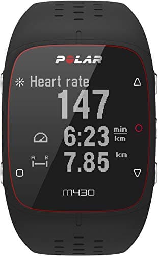 Polar M430 – Exklusiv bei Amazon – GPS-Sportuhr zum Laufen – Herzfrequenz-Tracker am Handgelenk, Aktivitäts- und Schlaf-Tracking rund um die Uhr, Vibrationsalarme, Größe M