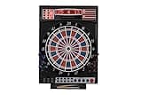 Dartautomat Karella Premium Silver, ausgereifte Darttechnik, elektronisches Dartboard für jedes Spiel Level