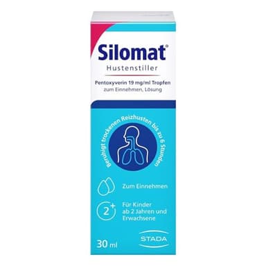 Silomat Hustenstiller Pentoxyverin 19 mg/ml Tropfen, 30 ml