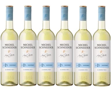 Michel Schneider Chardonnay Weißwein Alkoholfrei (6 x 0.75 l)