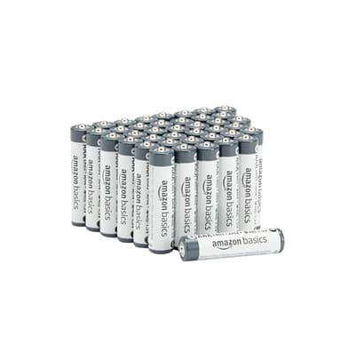 Amazon Basics AAA-Alkali-Batterien, 1,5 V, 5 Jahre lagerfähig, 40 Stück