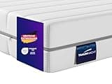 Traumnacht Basis orthopädische 7-Zonen Kaltschaummatratze für alle Schlaftypen, Härtegrad 4 (H4 - fest), 100 x 200 cm, weiß, Öko-Tex zertifiziert, produziert nach deutschem Qualitätsstandard