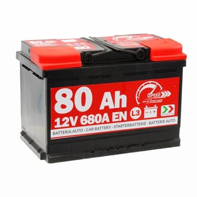 AUTOBATTERIE Original Speed L3 80 Ah 12 V 680 A Pluspol RECHTS (278 x 190 x 175)