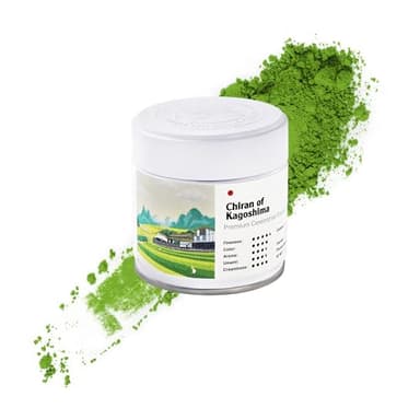 M'atelier Reines Matcha Pulver aus Japan – Ceremonial Grade – Erste Ernte – 100 % Natürlich, Ohne Zusätze - Ceremonial Matcha - Japanischer Grüntee – 40 g (Chiran of Kagoshima)