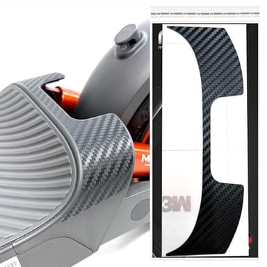 Spoiler Aufkleber Carbon Optik geeignet für Xiaomi Scooter 5 Max E-Scooter