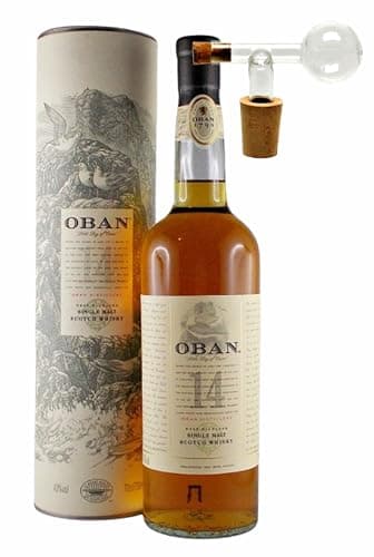 Oban 14 Jahre Single Malt Whisky + 1 Glaskugelportionierer zum feinen Dosieren
