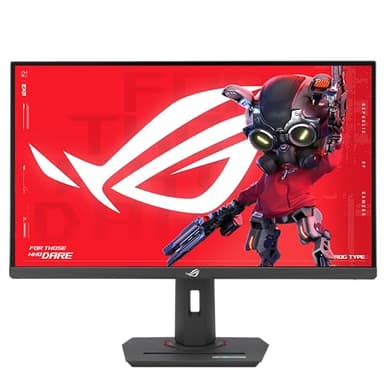 ASUS ROG Strix XG27ACMS QHD Gaming Monitor (27 Zoll, 2560 x 1440, 0,3ms Reaktionszeit, Fast IPS, 320Hz (OC), ELMB Sync, USB Type-C, G-Sync kompatibel, DisplayWidget Center, Stativanschluss, HDR)