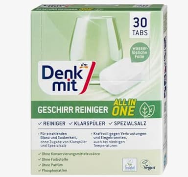 Denkmit Spülmaschinentabs nature, 30 St