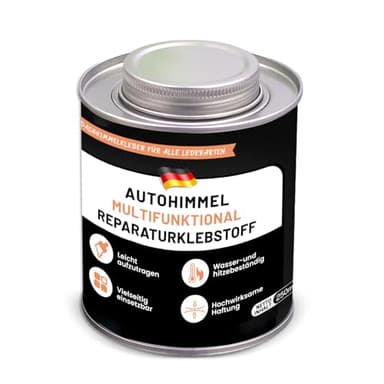 250 ml Headliner Repair Glue, Auto Dachhimmel Kleber mit Pinsel, Multifunktionaler Polsterstoff-Kleber, für alle Leder Polyester