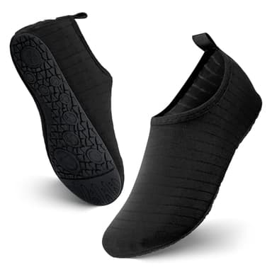 JOTO Wasserschuhe für Damen Herren Kinder, Unisex Badeschuhe Strandschuhe Quick-Dry Schnelltrockend Aquaschuhe Schwimmschuhe Surfschuhe Barfuß Schuhe