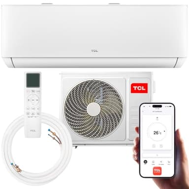 Split Klimaanlage TCL T-PRO 12000BTU WLAN fähig mit Kupferleitung (TAC-12CHSD/TPG11)