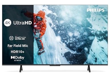 Philips 65PUS7200 4K LED Smart TV - 65 Zoll Display mit Pixel Precise Ultra HD, Titan OS Plattform und Dolby Atmos Sound - Funktioniert mit Alexa und Google Sprachassistent