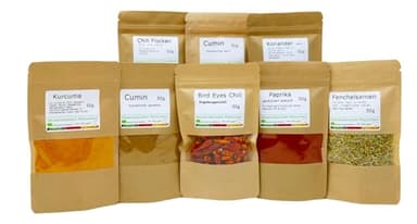 8 Gewürze Set – Inspiriert von den Rezepten aus Ottolenghi´s Comfort Kochbuch