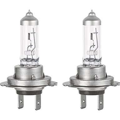 Formula 1 H4 Halogen-Scheinwerferlampen XEON Optik, Auto Lampen Halogen Glühlampen CL 450, 12V, 60/55W, P43t Sockel, 2 Stück