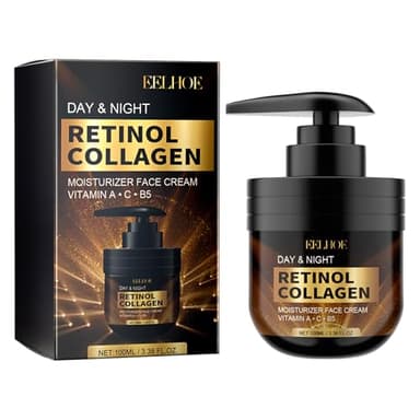 Retinol Creme 100ml Retinol Serum Hochdosiert Testsieger Retinol Serum Feuchtigkeitsspendend Geeignet zur Straffung Schlaffer Haut Im Gesicht,zur Bekämpfung von Akne und Vergrößerten Poren