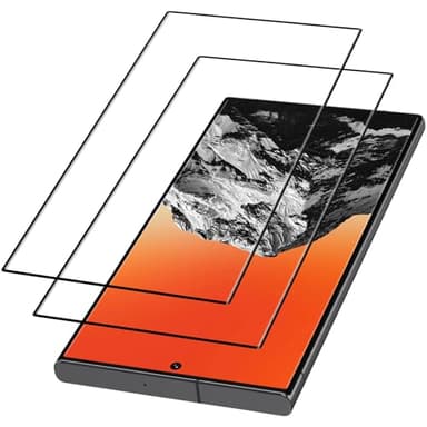 Beukei 2 Stück Schutzfolie für Samsung Galaxy S23 Ultra Panzer Schutzglas, Sicherheitsglas, 9H Härte, Anti-Kratzen für Samsung Galaxy S23 Ultra Schutzglas Film