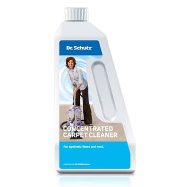 Dr. Schutz Teppichreiniger Konzentrat 750 ml | Reinigung von Teppichböden & Polstern | Teppichreinigung, Teppichreiniger Waschsauger, Klar
