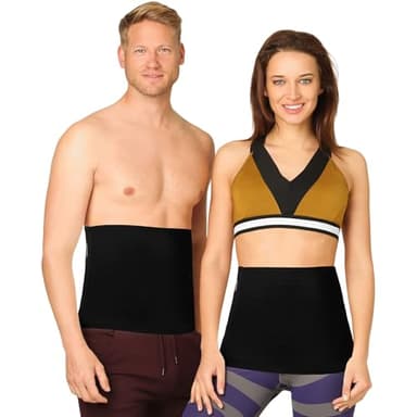 BeFit24 Unisex Nierenwärmer aus Merino und Baumwolle für Damen und Herren Rückenwärmer, Nierengurt, wärmend, atmungsaktiv, flexibel für Sport Freizeit Alltag und Winter Sommer Nutzung