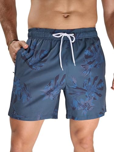 Arcweg Badeshorts Herren Badehose für Männer Schnelltrocknend Atmungsaktiv Elastischer Schwimmhose Kurz mit Meshfutter Für Strandurlaub & Freizeit S-3XL