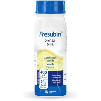 Fresenius Kabi Fresubin 2 kcal Drink Vanille Trinkflasche, 24 x 200 ml