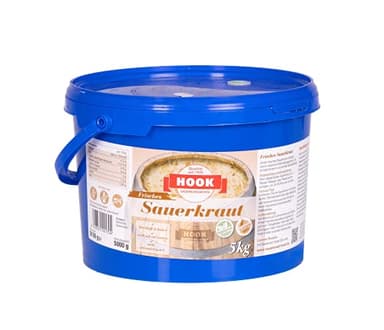 Hook - Frisches Sauerkraut, 5 kg Eimer