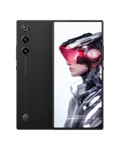 REDMAGIC 10 Air 120Hz Gaming Handy, 5G Android Smartphone, 12GB RAM+256GB ROM, Snapdragon 8 Gen 3, 6.8" AMOLED Full Bildschirm, FHD+ Gaming Telefon, 50MP Kamera, 80W Ladegerät, Dual-SIM Schwarz