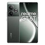 realme GT 6T 5G Smartphone 12+256 GB, Snapdragon 7+ Gen 3 Flagship Chipset, 120Hz 6000nit Hyper Display, 120W SUPERVOOC Charge, 5500mAh Battery, Sony 50MP OIS Camera, Razor Green (no Adapter)