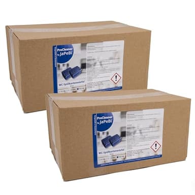200 WC - Wasserkastenwürfel Spülkasten-Würfel Reinigungs-Tabs blue, 50g