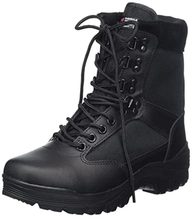 Tactical Boot mit YKK-Zipper,43 EU,Schwarz