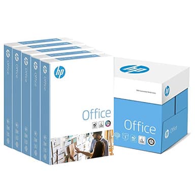 HP Kopierpapier Office CHP110: 80 g DIN-A4, 2500 Blatt (5x500) matt, weiß – Allround Kopierpapier für Büro RH98112