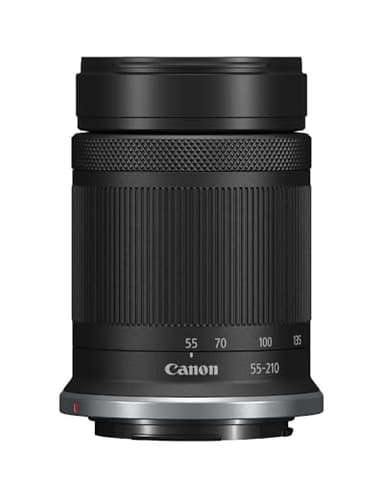 Canon RF-S Objektiv 55-210mm F5-7.1 IS STM – Tele-Zoomobjektiv mit 4,5-Stufen-Bildstabilisator für Reisen, Sport & Natur | Kompatibel mit EOS R APS-C