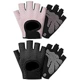 DKDDSSS 2 Paar Fitness Handschuhe, Atmungsaktive Handschuhe für Damen, Gym Handschuhe für Damen und Herren, Sporthandschuhe, für Gym Übung, Krafttraining, Bodybuilding