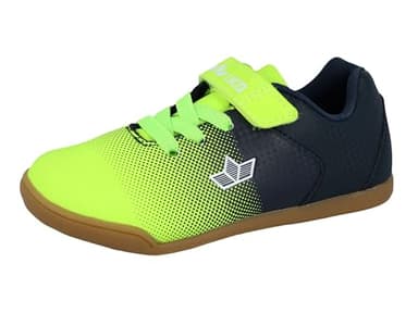 Lico Sambo VS Unisex Kinder Hallenturnschuh, Marine/ Lemon, 31 EU
