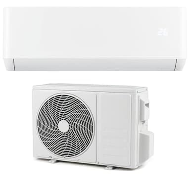 SOARS Split Klimagerät - 12000 BTU R32 A++, Wandklimaanlage Eco mit Heizung/Kühl-/Entfeuchtungsfunktion, 7 Modi, 8 Windgeschwindigkeiten, Timer 24 Stunden, Inkl. Montagematerial