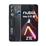 ZTE Nubia Neo 3 GT 5G Gaming Smartphone mit IA, 12GB+256GB, Seitenauslöser, LED-Lichter, 6,8" 120Hz OLED Display, 5000mAh Akku, Android 15, grau