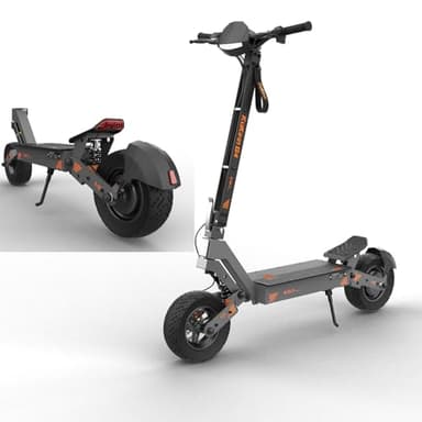KuKirin G4 Elektroroller für Erwachsene – Leistungsstarker E-Scooter für Pendler & Alltag, bis zu 75 km Reichweite, 11" Luftreifen, Starke Federung, klappbar, IP54
