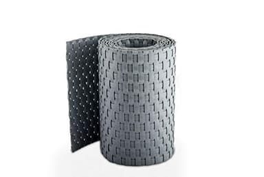 Gartenwelt Riegelsberger Premium Sichtschutzstreifen Hart PVC Rattan Doppelstabmatten 2550x190x4 mm Grau 1 Stück