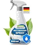 Gerobug Bettwanzen-Spray 500 ml - Bettwanzen schnell & effektiv loswerden für Matratzen, Möbel, Hotels & auf Reisen - Sofortschutz-Mittel gegen Bettwanzen, beste Alternative zur Bettwanzenfalle