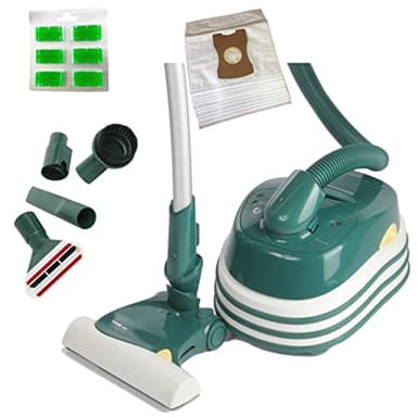 Vorwerk Tiger VT 260 mit Elektrobürste EB 360. Der Staubsauger ist für Allergiker geeignet (Generalüberholt)