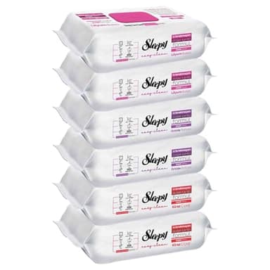 Sleepy Tücher Blumenserie Mix Set 2xLilie/2xOrchidee/2xKirsche (6x 100 Stück)