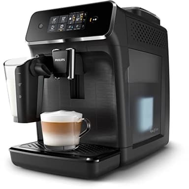 Philips Series 2200 EP2230 Automatische Kaffeemaschine mit Milchaufschäumer 15 bar mattschwarz