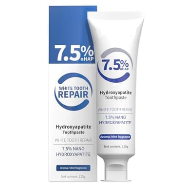 Hydroxyapatit-Zahnpasta für fortschrittlichen Zahnschmelzschutz, SP-6 Probiotische Whitening Zahnpasta – verbesserte Formel mit 6 Probiotika, fluoridfrei, sp-6 Ultra Whitening Zahnpasta (1 Stück,