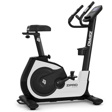 ZIPRO Heimtrainer Fahrrad bis 150 kg, Magnetischer Ergometer mit 16 Programmen, Computer mit Puls-, Kalorien- & Distanzmessung, Komfortsattel, Indoor Bike für Zuhause