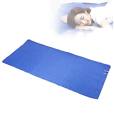 Kühlende Matratzenauflage für Heißschläfer, wassergekühlte Auflage mit Kühlkissen-Technologie, 70 x 160 cm, ideal für Nachtschweiß und Sommerhitze