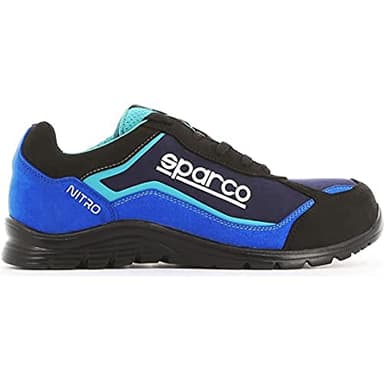 Sparco - Nitro Petter ESD S3L SR FO - Unisex-Sicherheitsschuhe zum Laufen - Wasserabweisende Arbeitsschuhe - Zehenschutzkappe aus Verbundmaterial - rutschfeste Sohle - Atmungsaktiv - EU 41