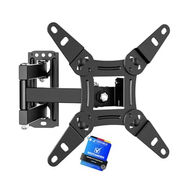 GRIFEMA GB1008-2 TV Wandhalterung Fernseher für 13-43 Zoll, Fernseher Halterung Schwenkbar Neigbar Ausziehbar Universal, bis zu 20kg, Max. Vesa 200x200mm, TV Halterung 180 Grad Drehbar