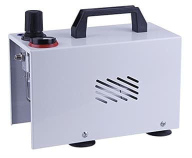 Airbrush Kompressor AS18B kompakt mit Manometer Druckminderer Abschaltautomatik