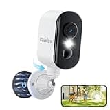 CZEview 2K Überwachungskamera Aussen Akku, Magnetische Montage, 300° Horizontaler PTZ,Bewegungserkennung, WLAN Kabellose Überwachungskamera außen/innen, 2.4G, 2-Wege Audio, Farbige Nachtsicht, IP65