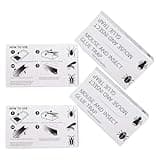 EYVRPAU 4 Stück Bettwanzen-Falle, Köderfalle, Schabenfalle, Monitoring-Klebefalle inkl. Köder mit starkem Lockmittel, für Bettwanzen-Bekämpfung